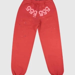 sp5der-number-555-sweatpants-red